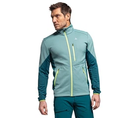 Schöffel Trekkingjacke Fleece Jacket Lodron Grün/Türkis