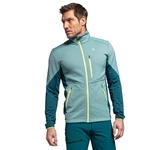 Schöffel Trekkingjacke Fleece Jacket Lodron Grün/Türkis