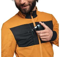 Schöffel Fleecejacke Iurreta Orange/Braun