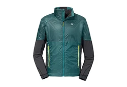 Schöffel Winterjacke M Hybrid Jacket Cima Mede Herren Anorak Grün/Dunkelgrün/Türkis