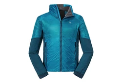 Schöffel Winterjacke M Hybrid Jacket Cima Mede Herren Anorak Türkis/Hellblau/Blau