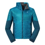 Schöffel Winterjacke M Hybrid Jacket Cima Mede Herren Anorak Türkis/Hellblau/Blau