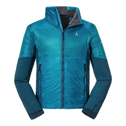 Schöffel Winterjacke M Hybrid Jacket Cima Mede Herren Anorak Türkis/Hellblau/Blau