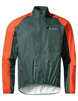 VAUDE Anorak Grün/Dunkelgrün/Orange
