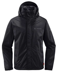 VAUDE Herren Outdoorjacke Escape Light Jacket Schwarz/Grau/Dunkelgrau/Gelb/Rot