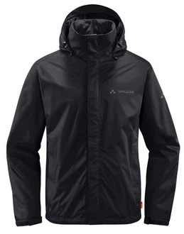 VAUDE Herren Outdoorjacke Escape Light Jacket Schwarz/Grau/Dunkelgrau/Gelb/Rot