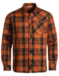 VAUDE T-Shirt Vaude Mens Neshan Long-sleeve Shirt Orange/Rot