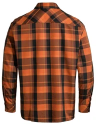 VAUDE T-Shirt Vaude Mens Neshan Long-sleeve Shirt Orange/Rot