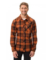 VAUDE T-Shirt Vaude Mens Neshan Long-sleeve Shirt Orange/Rot