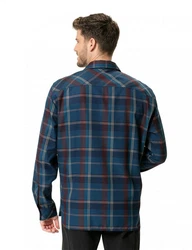 VAUDE T-Shirt Vaude Mens Neshan Long-sleeve Shirt Dunkelblau/Hellblau/Blau