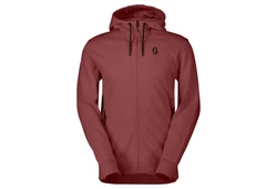 Scott Poncho Tech Zip Hoody Anorak Herren Dunkelrot/Bordeaux/Rot