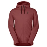 Scott Poncho Tech Zip Hoody Anorak Herren Dunkelrot/Bordeaux/Rot