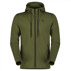 Scott Poncho Tech Zip Hoody Anorak Herren Dunkelgrün