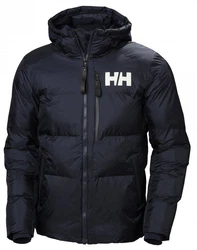 Helly Hansen Anorak M Active Winter Parka Herren Dunkelblau/Schwarz/Hellblau