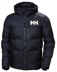 Helly Hansen Anorak M Active Winter Parka Herren Dunkelblau/Schwarz/Hellblau