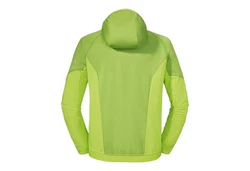 Schöffel Fleece Hoody Forillon Grün/Neonfarben