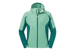 Schöffel Fleece Hoody Forillon Grün/Türkis