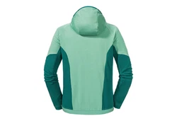 Schöffel Fleece Hoody Forillon Grün/Türkis