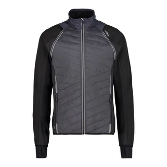 CMP Funktionsjacke MAN JACKET WITH DETACHABLE SLEEVES Dunkelgrau/Grau/Schwarz