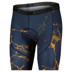 Scott M Trail Underwear Shorts Dunkelblau/Orange/Hellblau/Braun