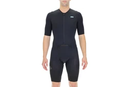 UYN Kurzarmshirt UYN M Biking Integrated Ow Suit Herren Schwarz/Blau/Pastell