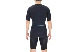 UYN Kurzarmshirt UYN M Biking Integrated Ow Suit Herren Schwarz/Blau/Pastell