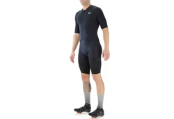 UYN Kurzarmshirt UYN M Biking Integrated Ow Suit Herren Schwarz/Blau/Pastell
