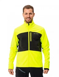 VAUDE Fahrradjacke Herren Softshelljacke VIRT II Gelb