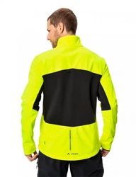 VAUDE Fahrradjacke Herren Softshelljacke VIRT II Gelb