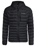 VAUDE Winterjacke Mens Batura Hooded Insulation Jacket Schwarz/Rot/Dunkelrot