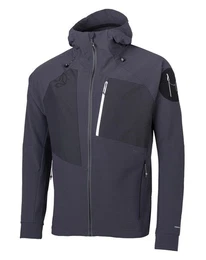 Poncho M Demin Hard Hood Jacket Herren Anorak