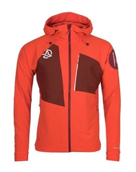 TERNUA Poncho Ternua Hard Hood Jacket Anorak Rot/Orange/Dunkelrot