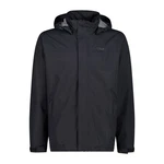 CMP Herren Regenjacke Man Jacket Snaps Hood Dunkelblau/Schwarz/Blau/Dunkelgrau/Grau