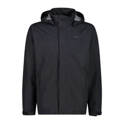CMP Herren Regenjacke Man Jacket Snaps Hood Dunkelblau/Schwarz/Blau/Dunkelgrau/Grau