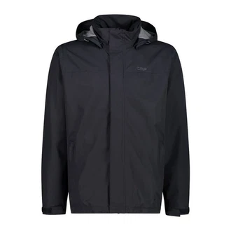 CMP Herren Regenjacke Man Jacket Snaps Hood Dunkelblau/Schwarz/Blau/Dunkelgrau/Grau