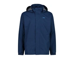 CMP Herren Regenjacke Man Jacket Snaps Hood Blau/Dunkelblau
