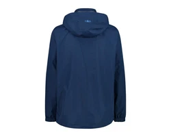 CMP Herren Regenjacke Man Jacket Snaps Hood Blau/Dunkelblau
