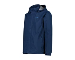 CMP Herren Regenjacke Man Jacket Snaps Hood Blau/Dunkelblau