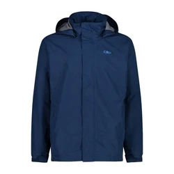 CMP Herren Regenjacke Man Jacket Snaps Hood Blau/Dunkelblau