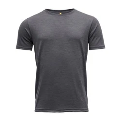Devold Kurzarmshirt Eika Merino 150 Tee Herren Dunkelgrau/Grau/Hellgrau
