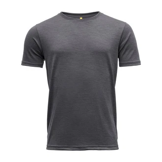 Devold Kurzarmshirt Eika Merino 150 Tee Herren Dunkelgrau/Grau/Hellgrau