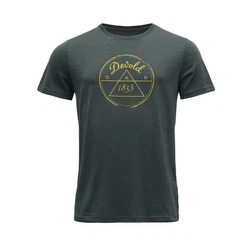 Devold T-Shirt 1853 Merino 150 Dunkelgrün/Grün