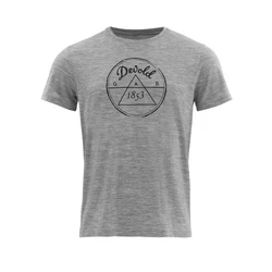Devold T-Shirt 1853 Merino 150 Dunkelgrau/Grau