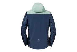 Schöffel Outdoorjacke Hybrid Jacket Flow Trail Hellblau/Blau/Dunkelblau/Grün