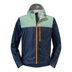 Schöffel Outdoorjacke Hybrid Jacket Flow Trail Hellblau/Blau/Dunkelblau/Grün