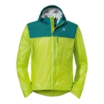 Schöffel Outdoorjacke Hybrid Jacket Flow Trail Grün/Neonfarben/Gelb