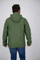 DEPROC Active Regenjacke ANKERGLUT Dunkelgrün/Grün