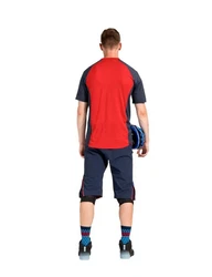 VAUDE T-Shirt Mens Moab T-shirt Vi Kurzarm-Shirt Rot/Mischfarben/Dunkelrot
