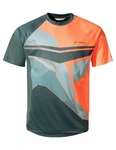 VAUDE T-Shirt Mens Moab T-shirt Vi Kurzarm-Shirt Orange/Mischfarben/Dunkelgrün