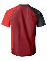 VAUDE T-Shirt Mens Moab T-shirt Vi Kurzarm-Shirt Rot/Dunkelrot